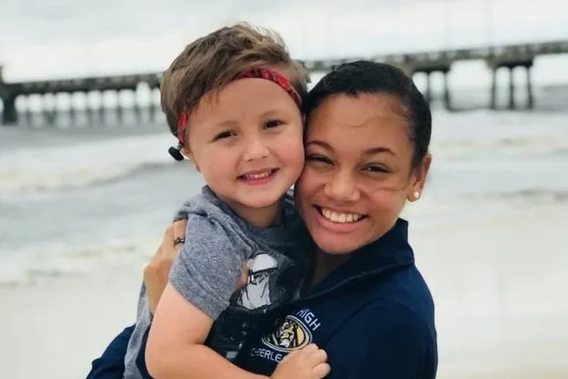 microtia-families-together Mother and child with microtia