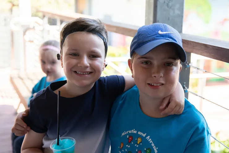 group-program-attendees Boys attending a Microtia & Atresia group programs