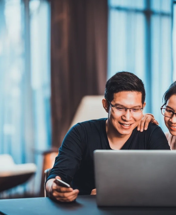 parent-watching-webinar Parent watching a webinar