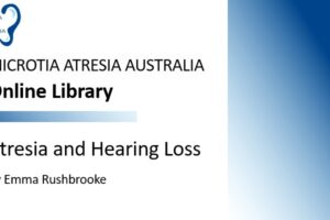 Graphic - atresia and hearing loss