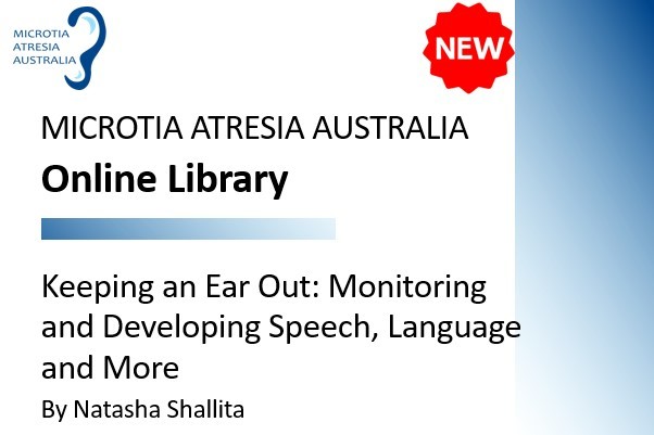 Graphic keeping an ear out speech and language presentation