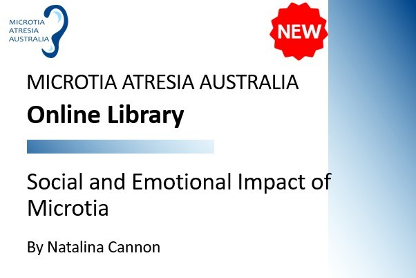 Graphic Social and emotional impact of microtia