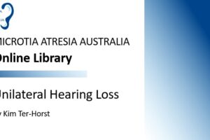 Graphic unilateral hearing loss